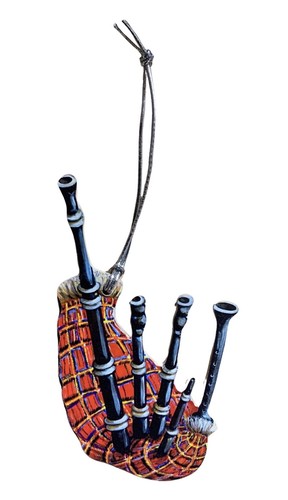 Scottish bagpipes christmas - bagpipes,