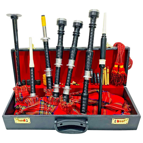 Scottish bagpipe full set - scottish,