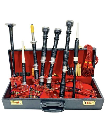 Bagpipes black full size - bagpipes,