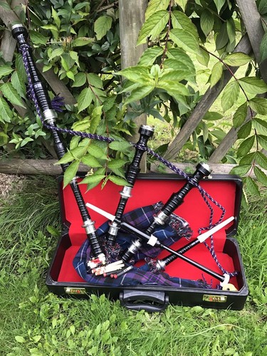 Great highland bagpipes silver - great,