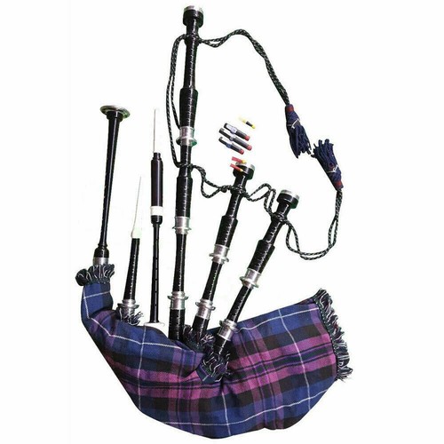 Scottish great bagpipe black - great,