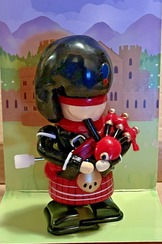 Scottish piper wind toy - wind-up,